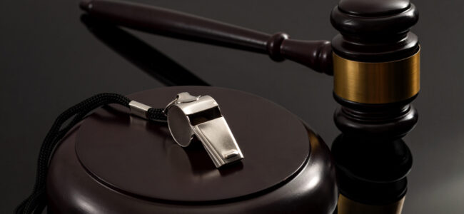 whistleblower; whistle; court; law