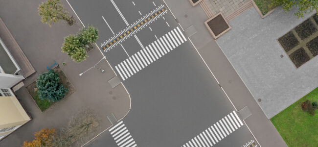 pedestrian; crosswalk; traffic