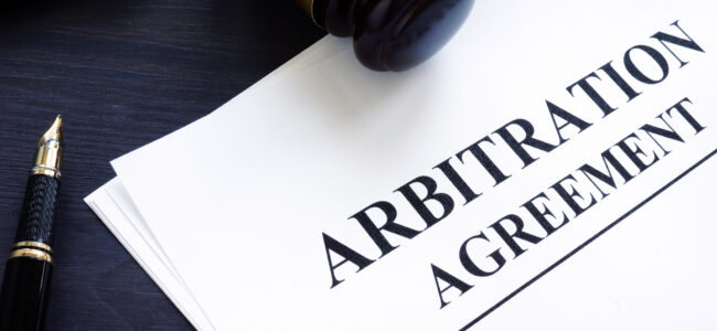 arbitration; agreements