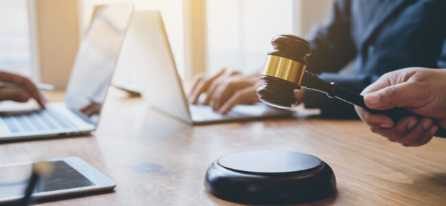 lawyer consultation with his client, in the office of the attorney.